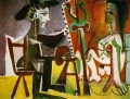 El artista y su modelo L artista et son modele 3 1963 cubista Pablo Picasso